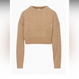 Aritzia - Sunday best Peggy cropped sweater